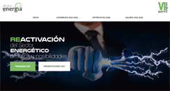 Desktop Screenshot of diadelaenergia.com